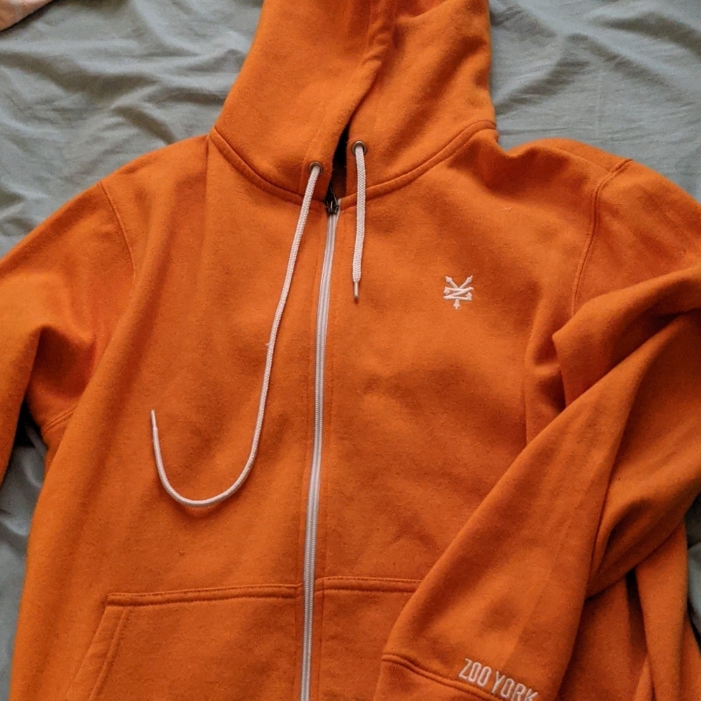 Mens zip-up hoody